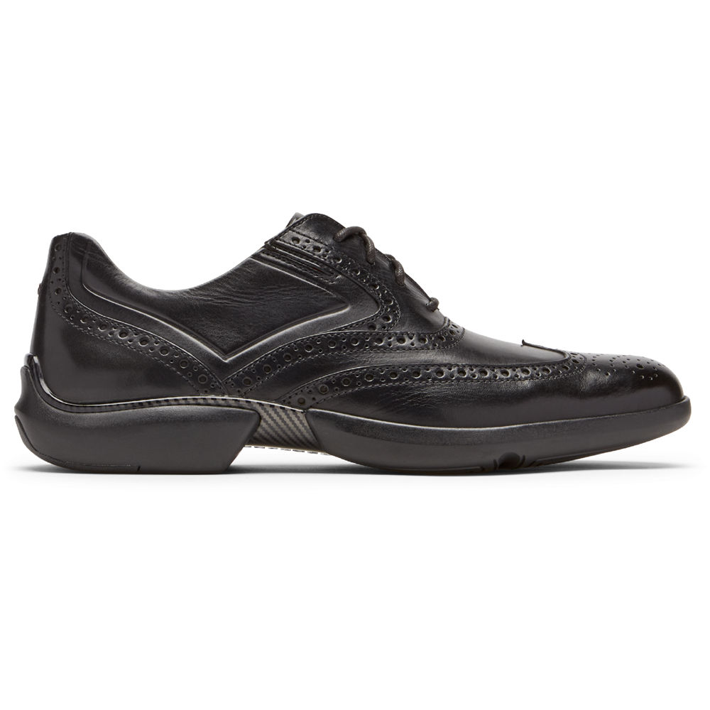 Rockport Snøre Sko Herre Svart - Total Motion Advance Wingtip - OHER28764